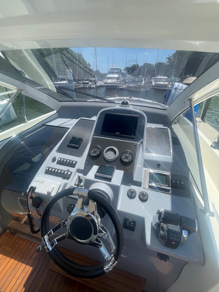 2015 Faeton 36 Formentera swim platform and dive door