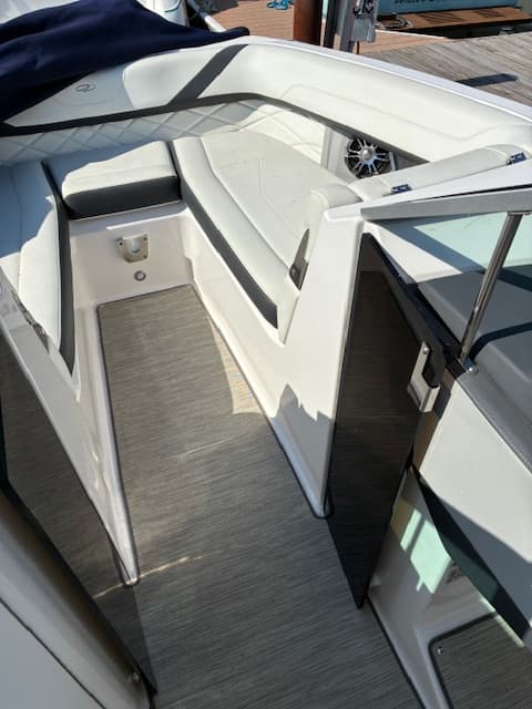 2019 Regal 260 FasDeck transom and swim platform detail