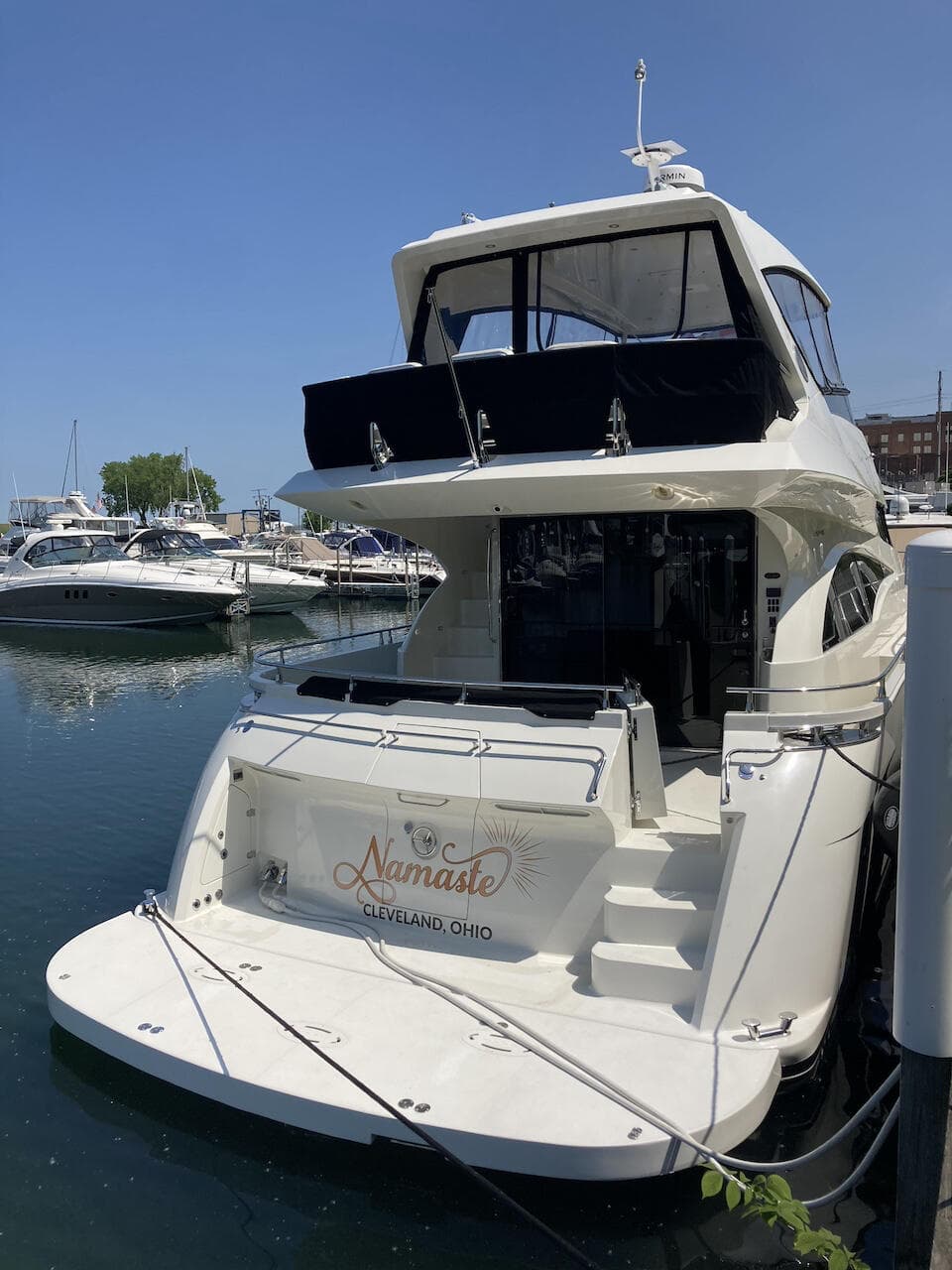 Freshwater boats for sale on Lake Erie in Cleveland, Ohio